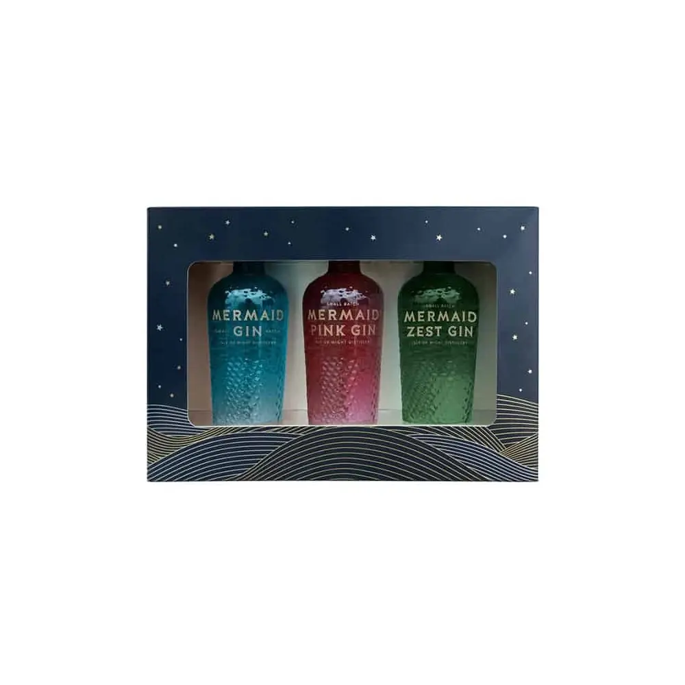 Mermaid Gin Coffret (3x5cl)- 40°