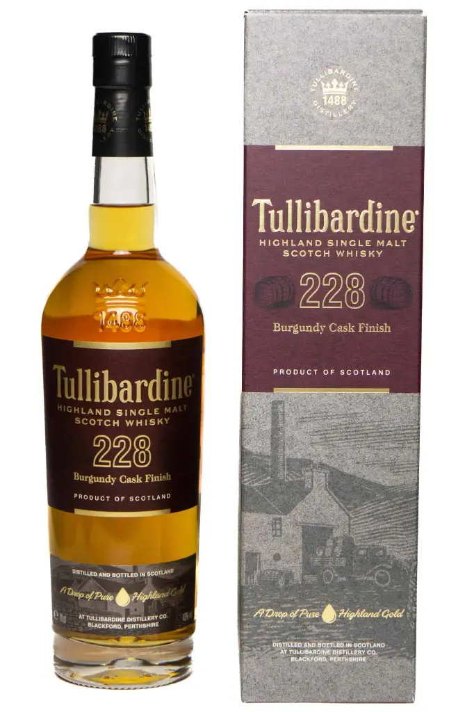 Tullibardine 228 Burgundy Finish - 43°