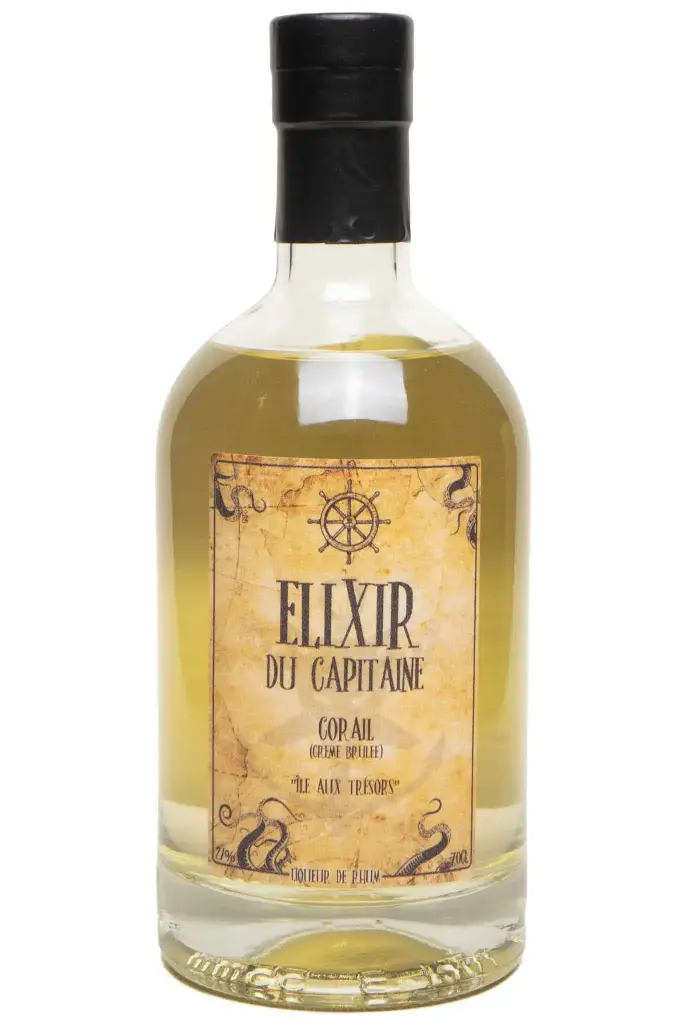 Elixir du Capitaine CORAIL - Crème Brulée - 27°