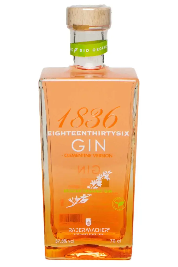 1836 Belgian Organic Clementine Gin - 37,5°
