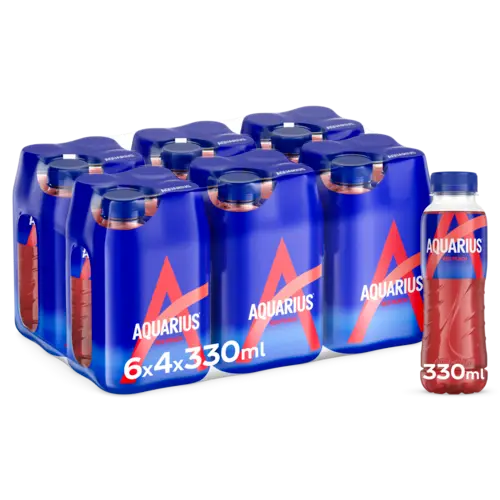 Aquarius Red Peach Cans