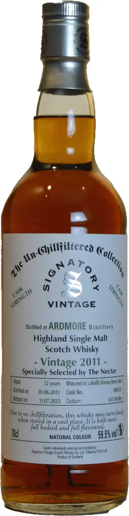 Ardmore 2011 Signatory Vintage - 59,5°