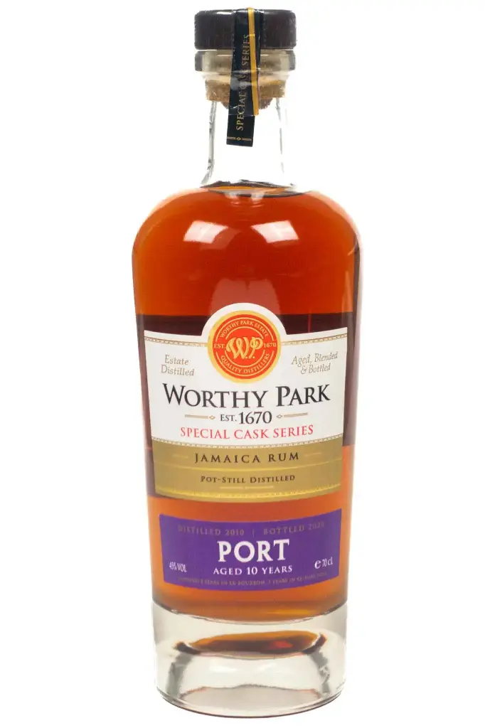 Worthy Park Port 2010 - 45°