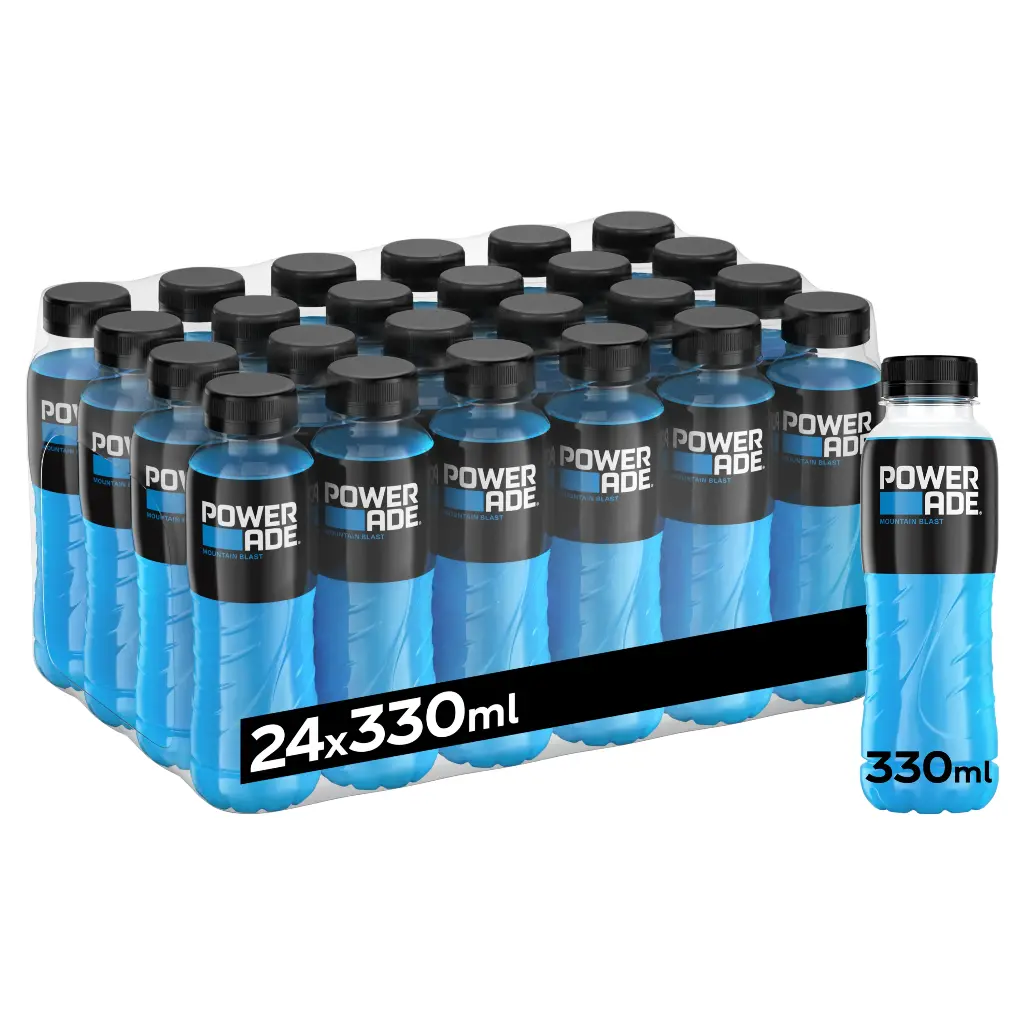 Aquarius / Powerade Blue Ice PET