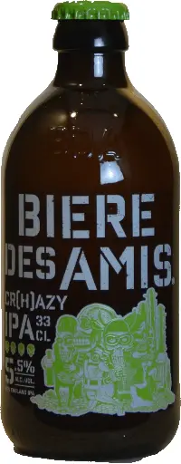 [50236] Bière des Amis IPA Crazy - 5,5°