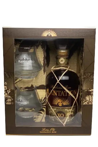 [303521] Plantation Barbados XO 20th Anniv. + 2verres - 40°