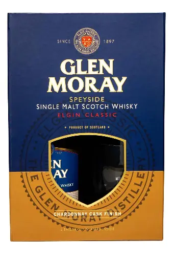 [324003] Glen Moray Classic Chardonnay Giftbox - 40°
