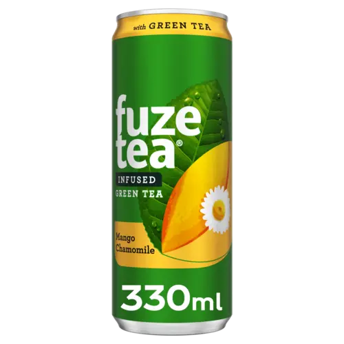 [161624] Fuze Tea Green Mango Camomille Cans