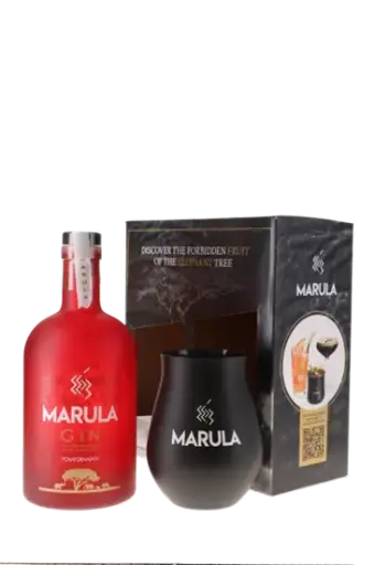 [301756] Marula Pomegranate Gin Giftbox + Verre - 40°